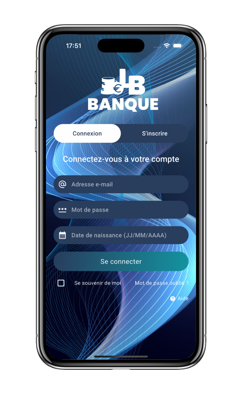 application lb-banque